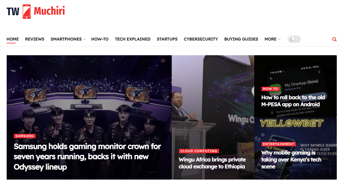 Tech With Muchiri screenshot